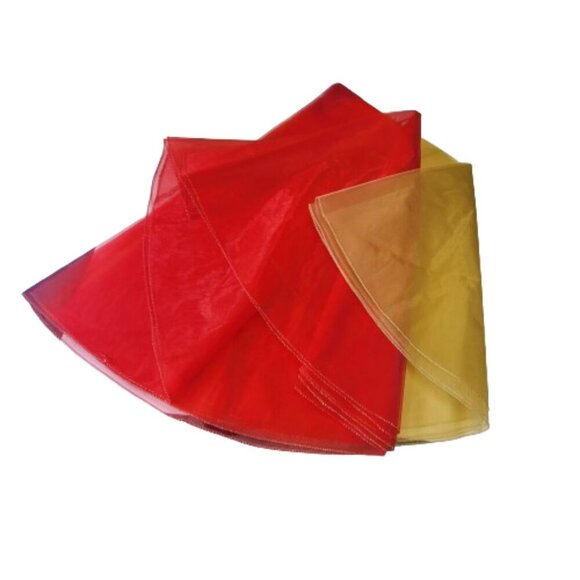 Large Tulle Fabric Organza Circular Decor Wrappers Event Decor - Picture 1 of 7
